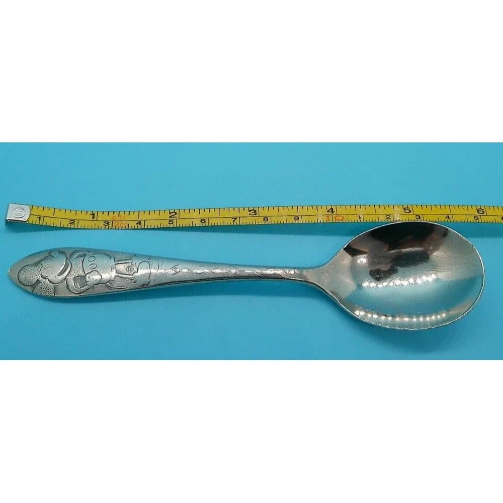 Disney - Branford 1930s - Mickey Mouse Silver-plated Spoon